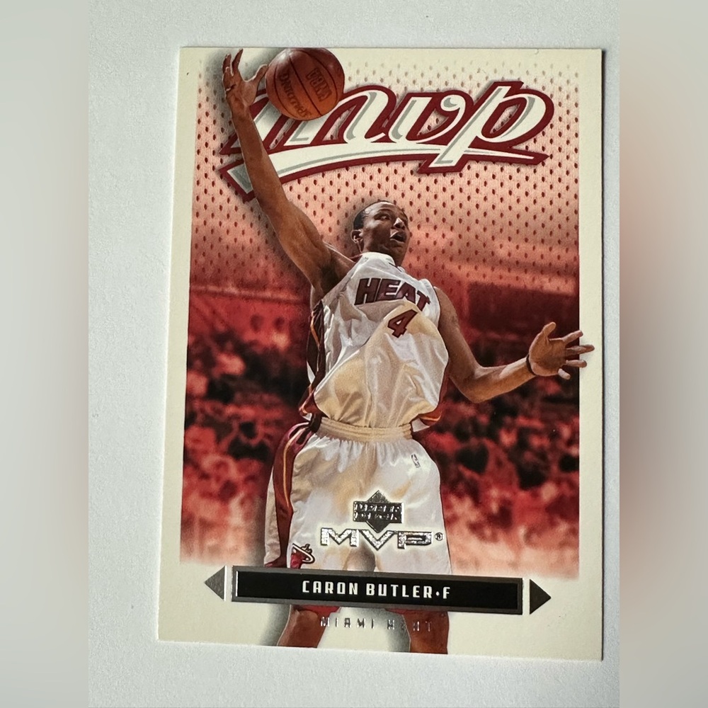 Caron Butler Trading Card - Miami Heat Basketball MVP Card
